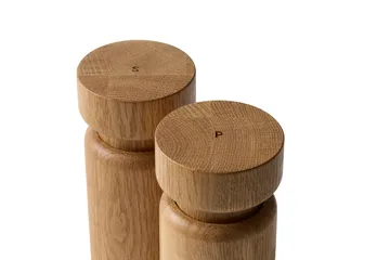 Helsinki salt and pepper mill set - Oak, mini, 2 pieces - Crushgrind