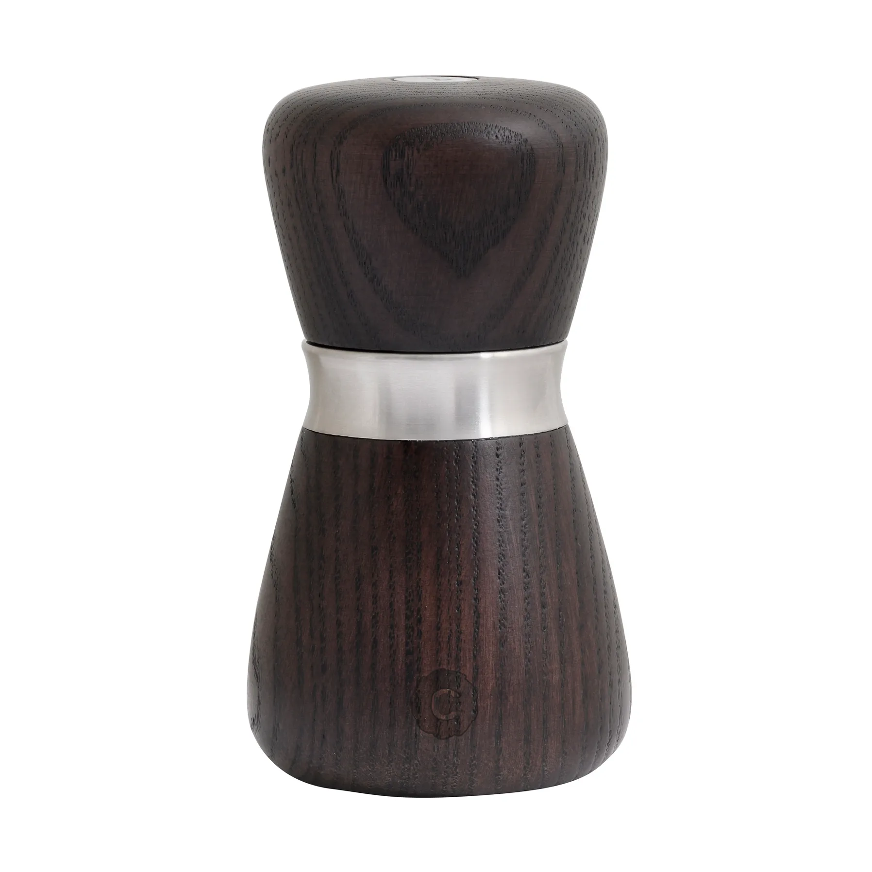 Kyoto spice grinder, Brown glaze, FSC ash, 10 cm Crushgrind