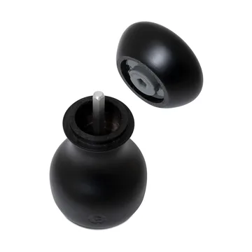 Lyon salt and pepper mill set - Black, 2-piece - Crushgrind
