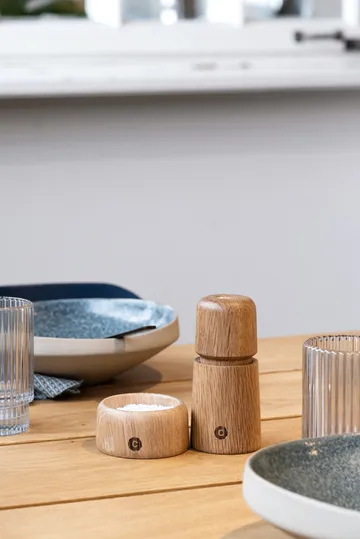 Stockholm spice mill - Natural, FSC oak, 11 cm - Crushgrind