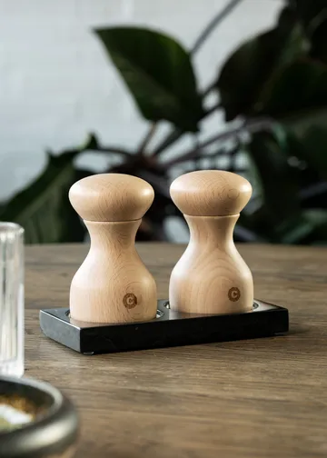 Tabletopper spice grinder stand - Black marble - Crushgrind