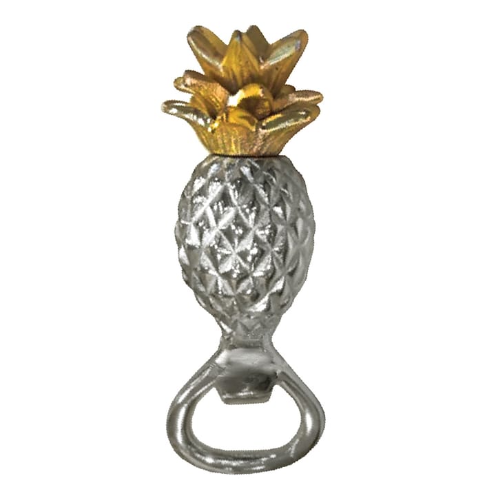 Pineapple bottle opener pineapple, Silver-gold Culinary Concepts
