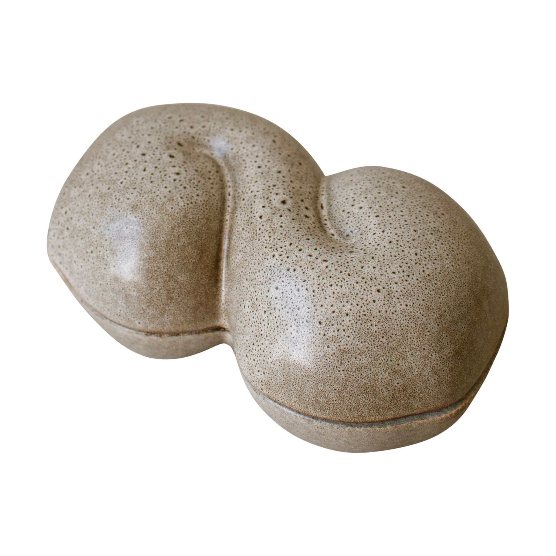 Bun bowl with lid 11x18 cm, Beige DBKD