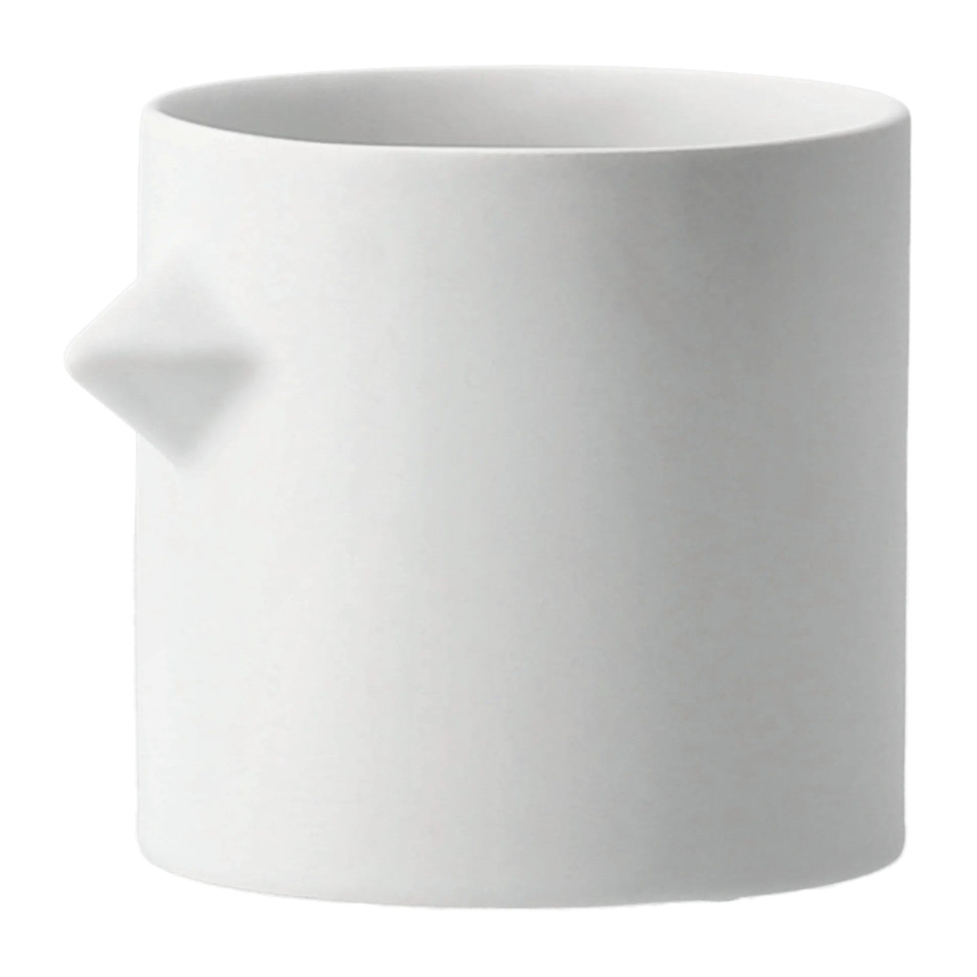 Chicken flower pot Ø10 cm, white DBKD
