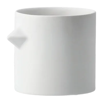 Chicken flower pot Ø10 cm - white - DBKD