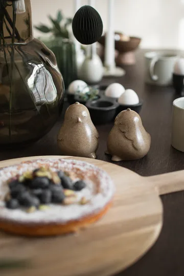 Chubby chicken Easter decoration 2-pack - Beige - DBKD