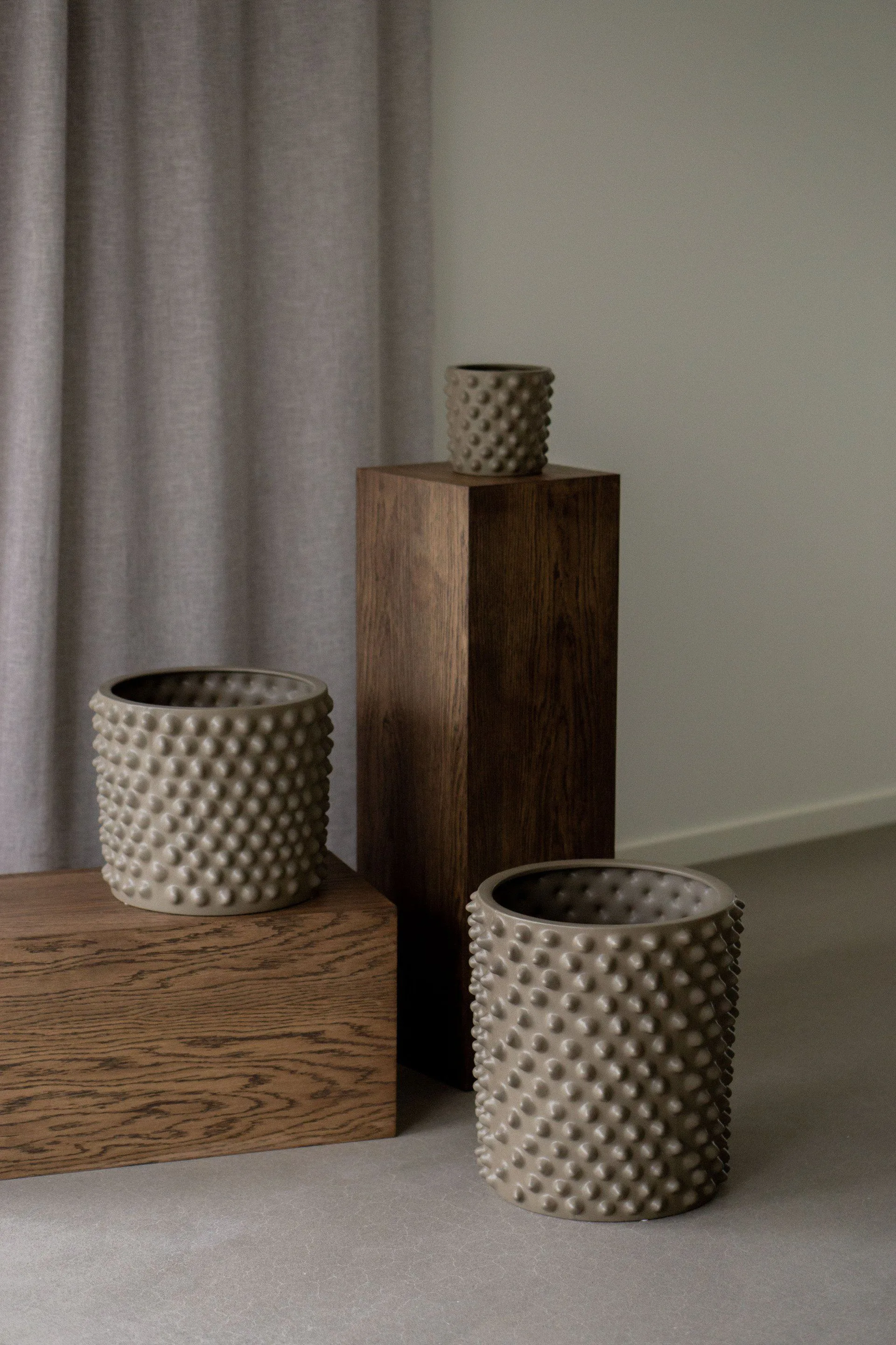 Cloudy flower pot dust, Mini Ø15 cm DBKD
