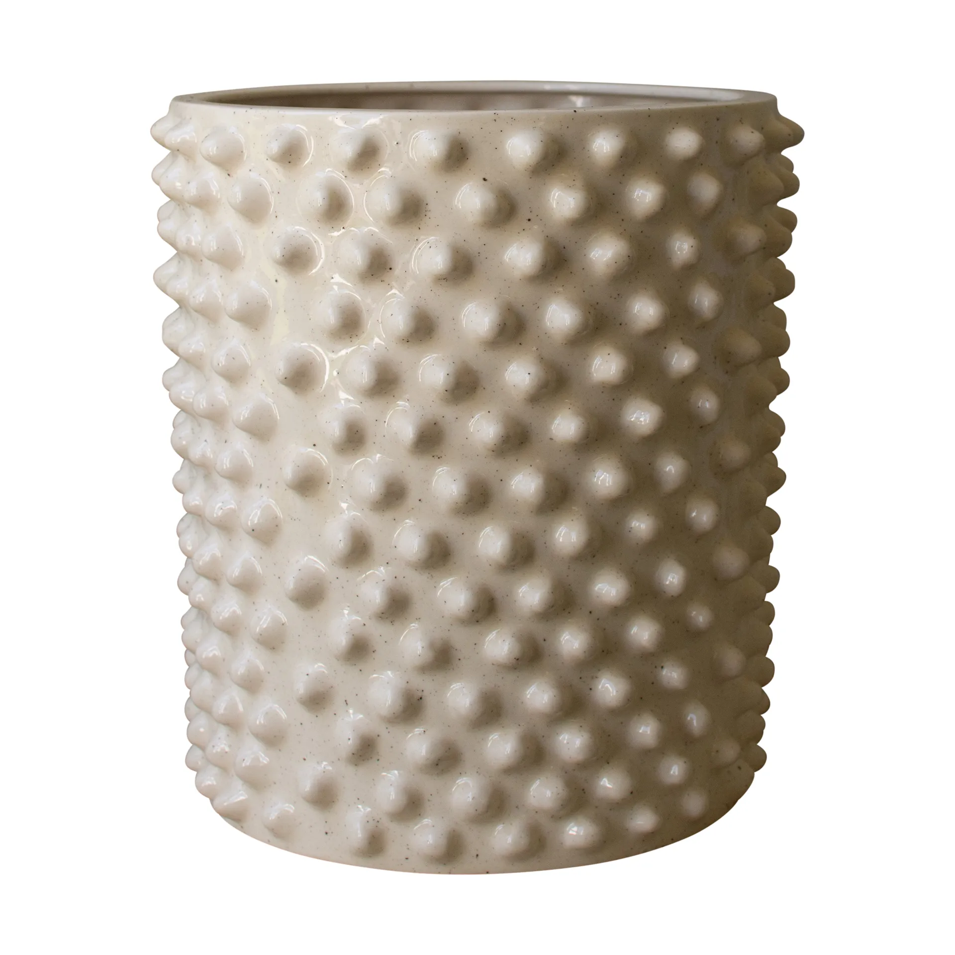 Cloudy flower pot vanilla, Large Ø33 cm DBKD