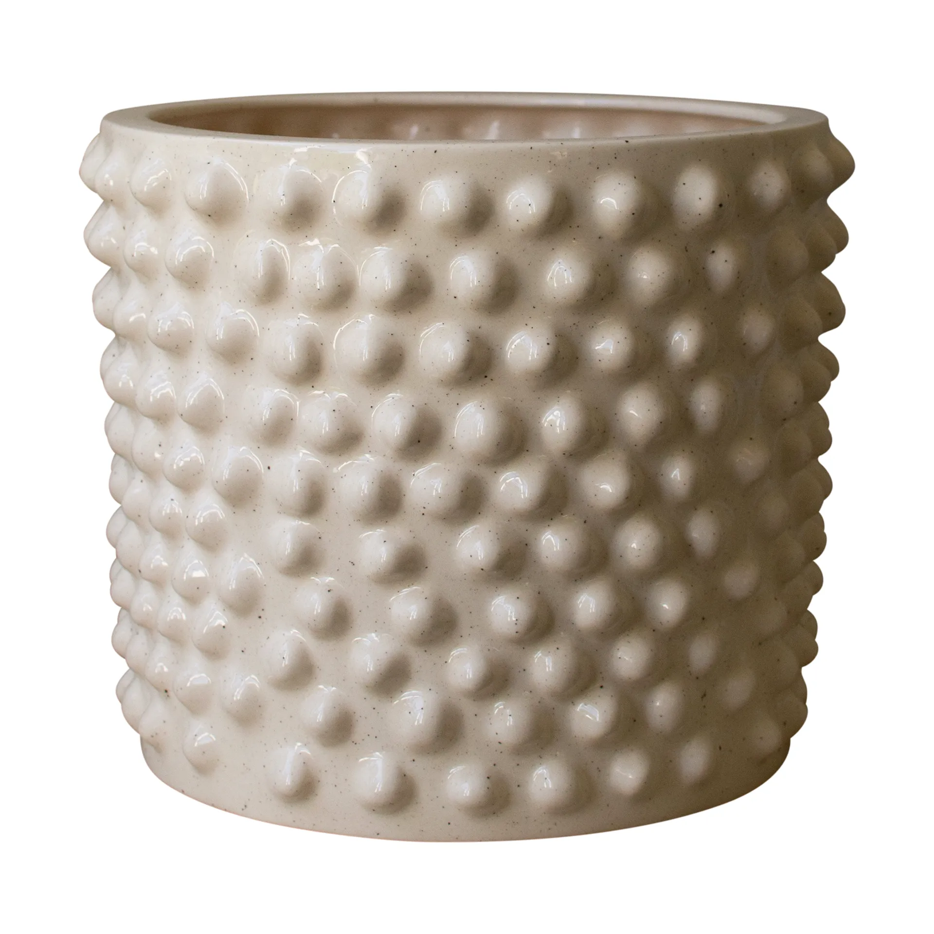 Cloudy flower pot vanilla, Medium Ø30 cm DBKD