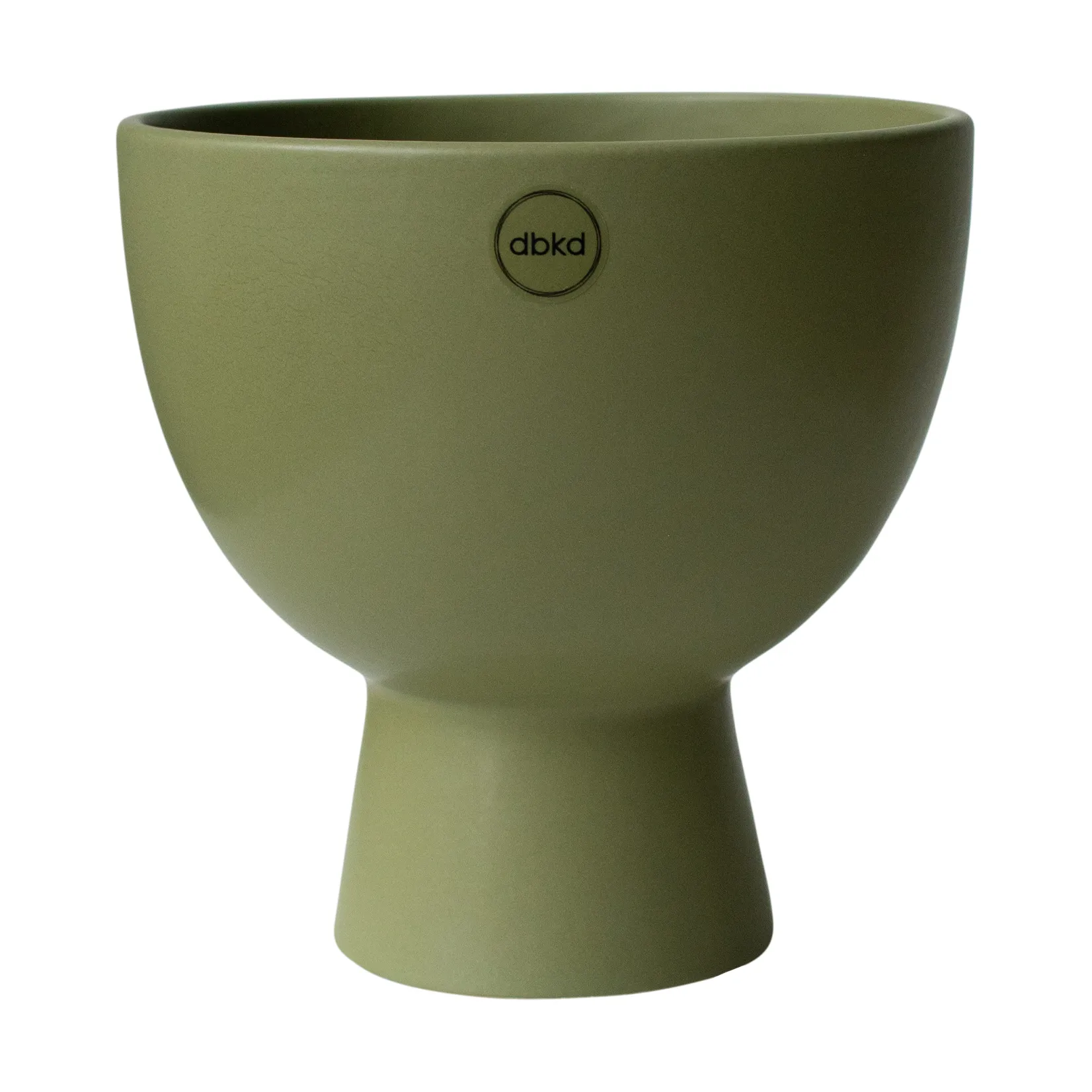 Figure flower pot Ø15 cm, Green DBKD