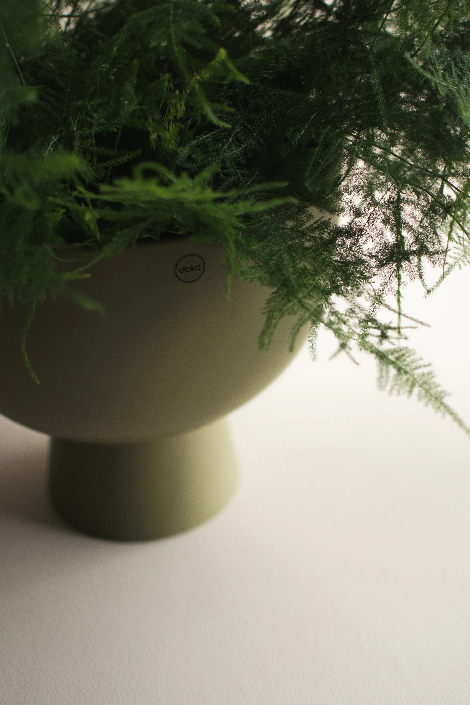 Figure flower pot large Ø30 cm, Green DBKD