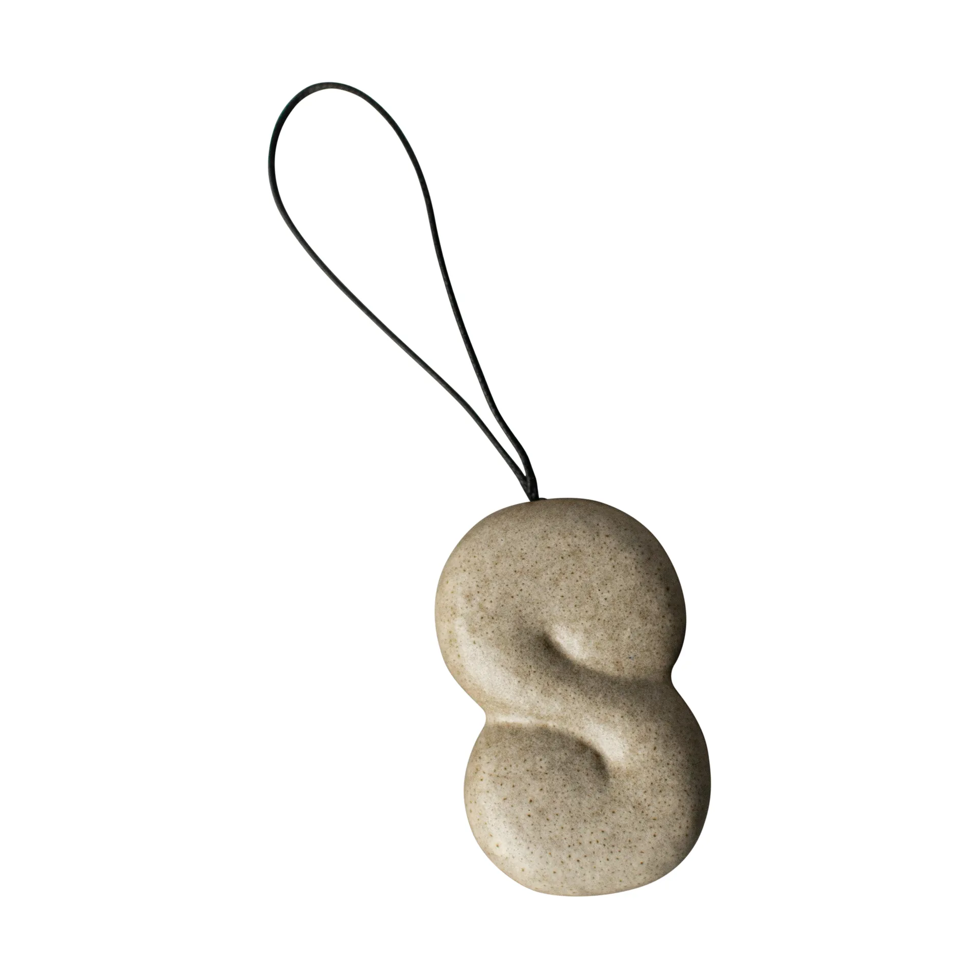 Hanging bun decorative ornament, Beige DBKD