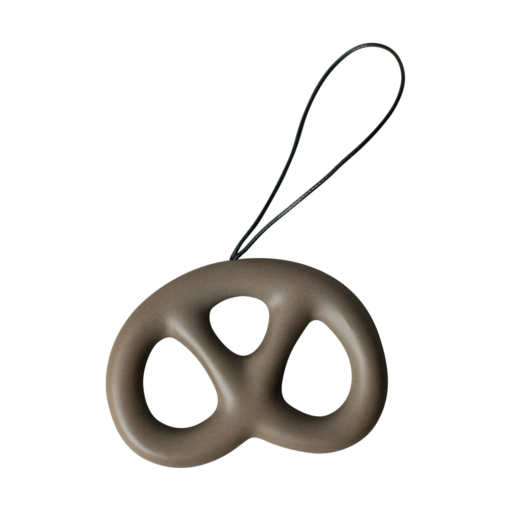 Hanging pretzel decorative ornament, Dust DBKD