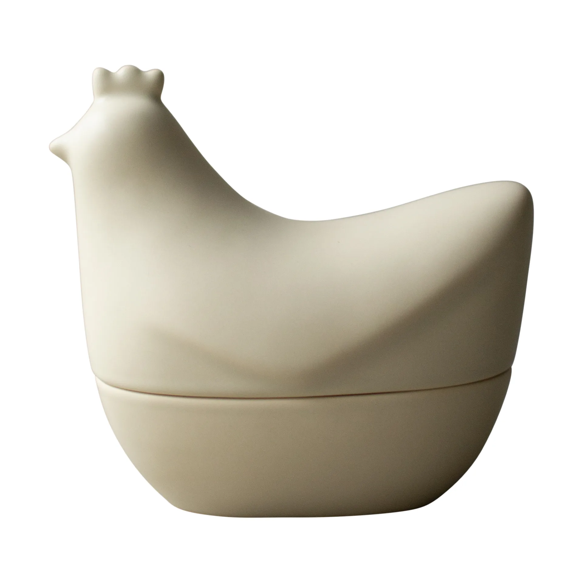 Happy hen bowl, Cream DBKD