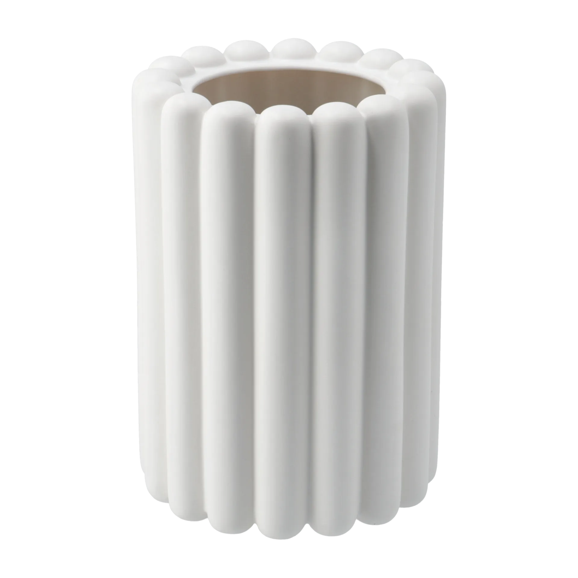 Mist flower pot large Ø19x27 cm, White DBKD