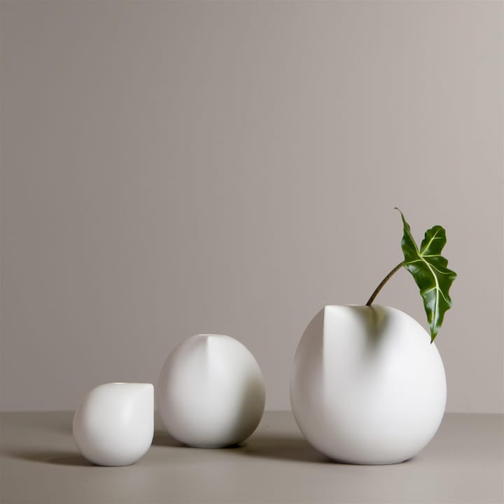 Nib vase white, medium DBKD