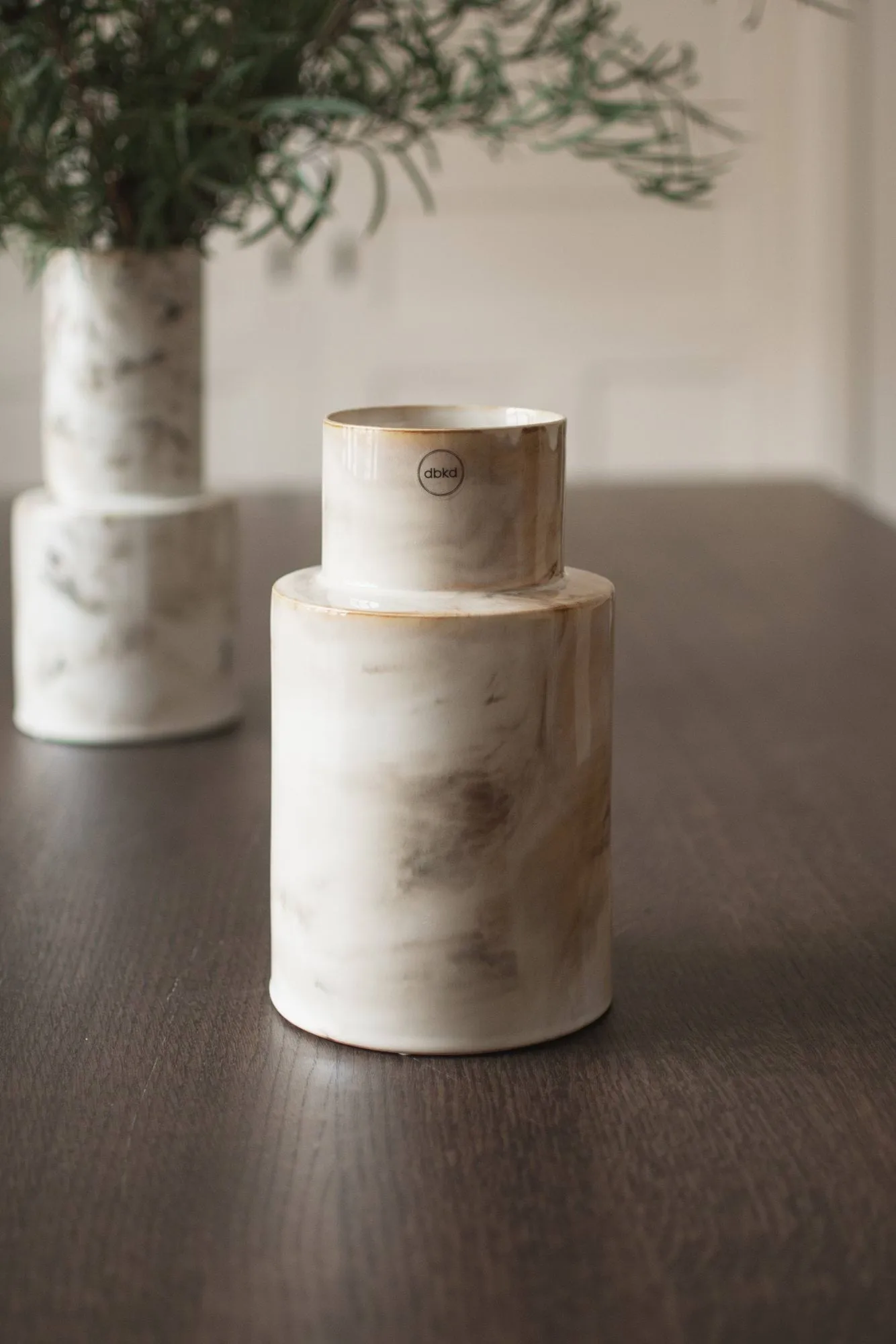 Oblong vase, Melt, small, 24 cm DBKD