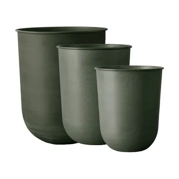 Out flower pot 3 pieces - Green - DBKD