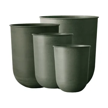 Out flower pot 4 pieces - Green - DBKD