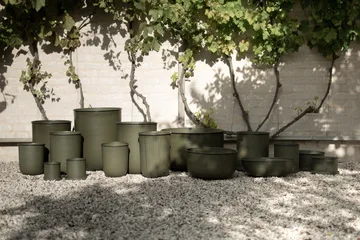 Out flower pot 4 pieces - Green - DBKD