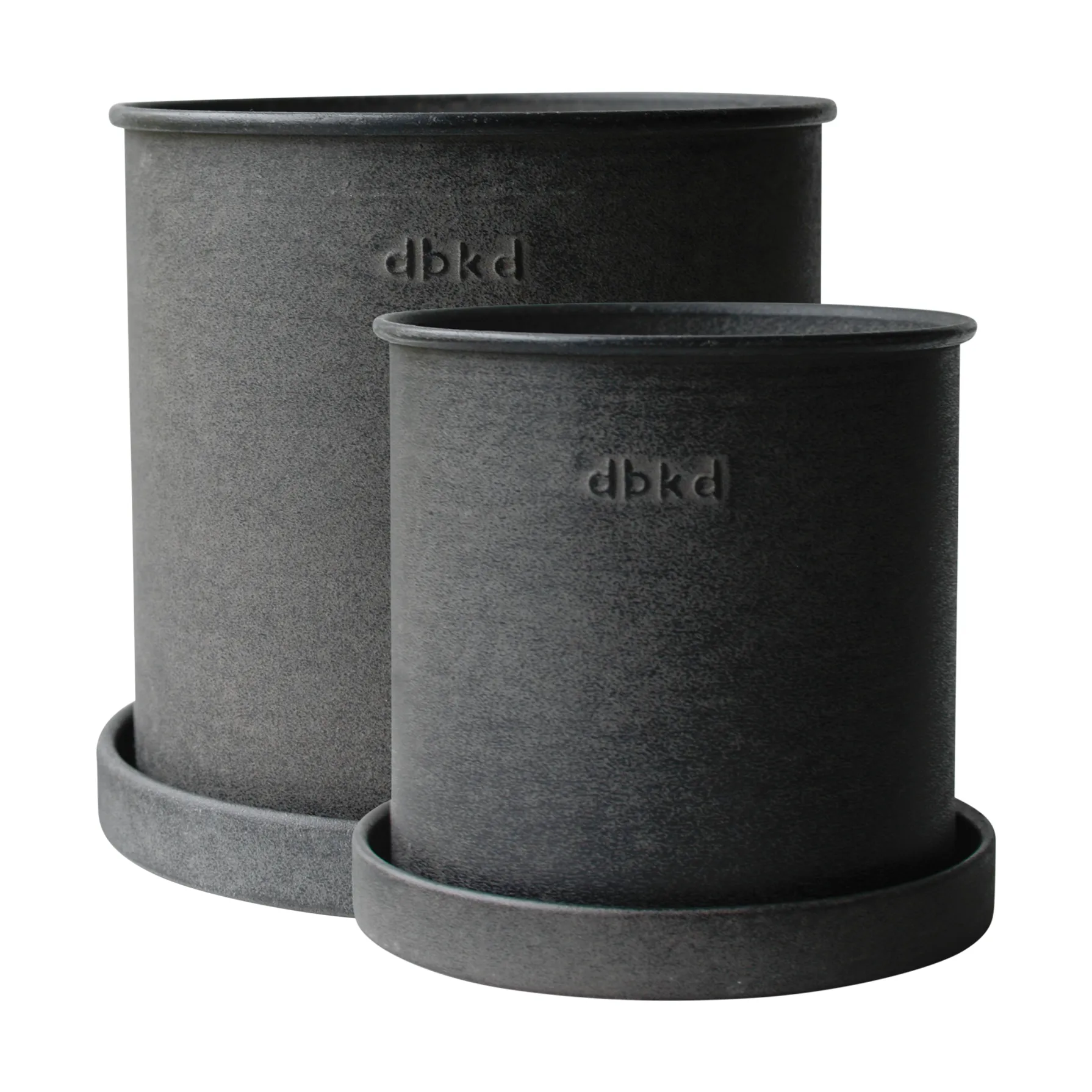 Plant pot small 2-pack, Black DBKD