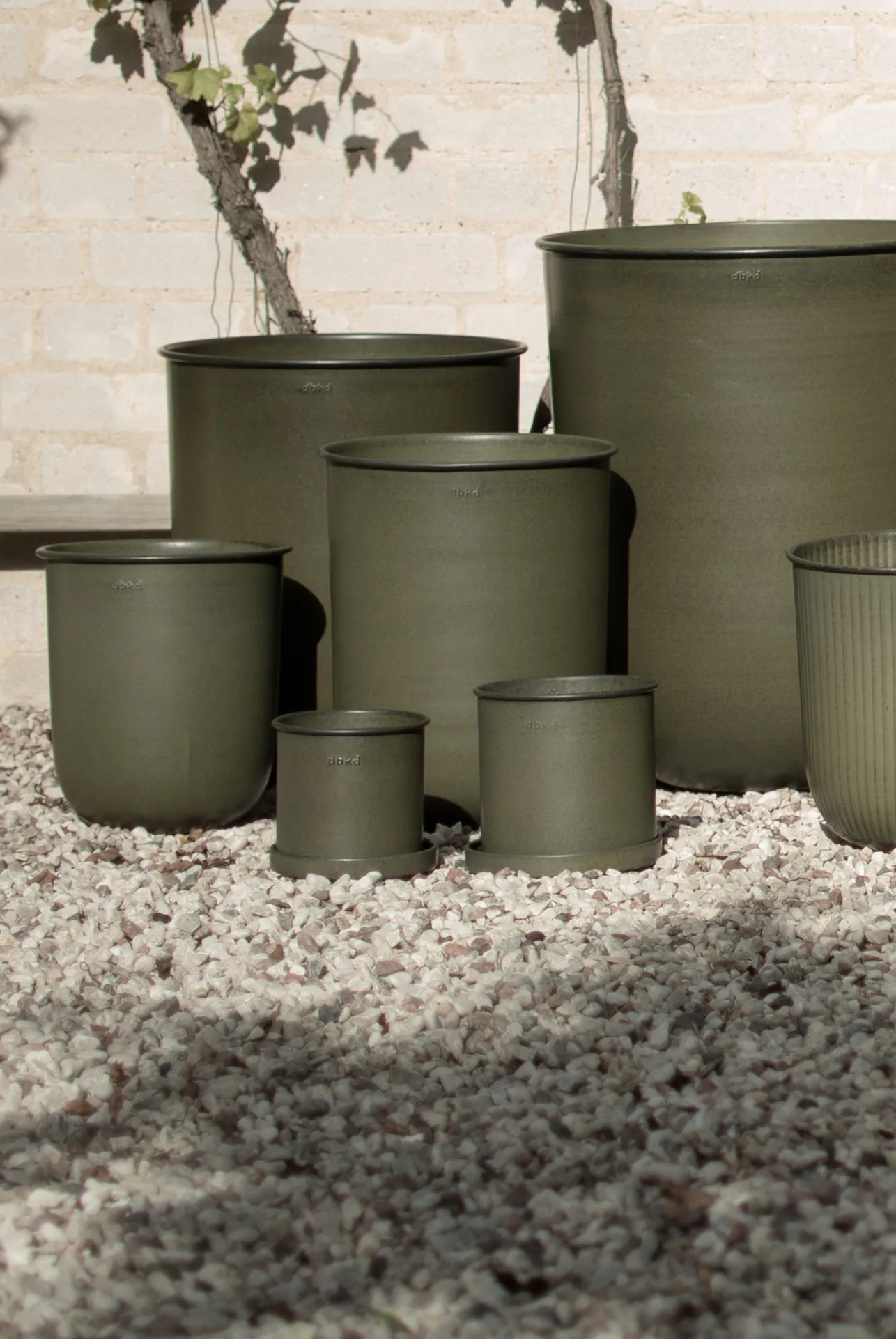 Plant pot small 2-pack, Green DBKD