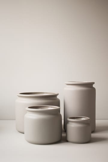 Pure flower pot mole (grey) - medium, Ø 23 cm - DBKD