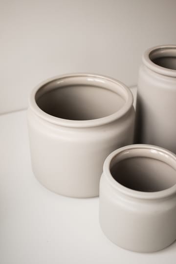 Pure flower pot mole (grey) - medium, Ø 23 cm - DBKD