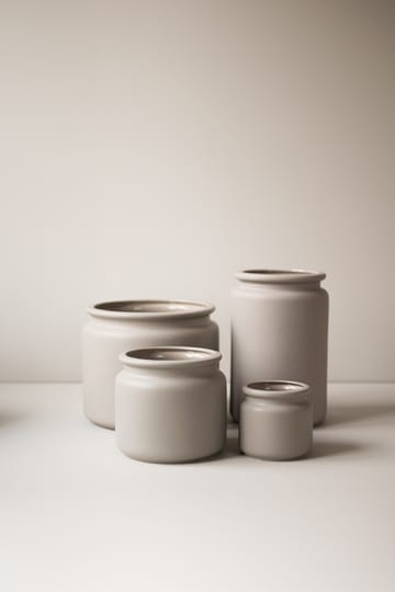 Pure flower pot mole (grey) - medium, Ø 23 cm - DBKD
