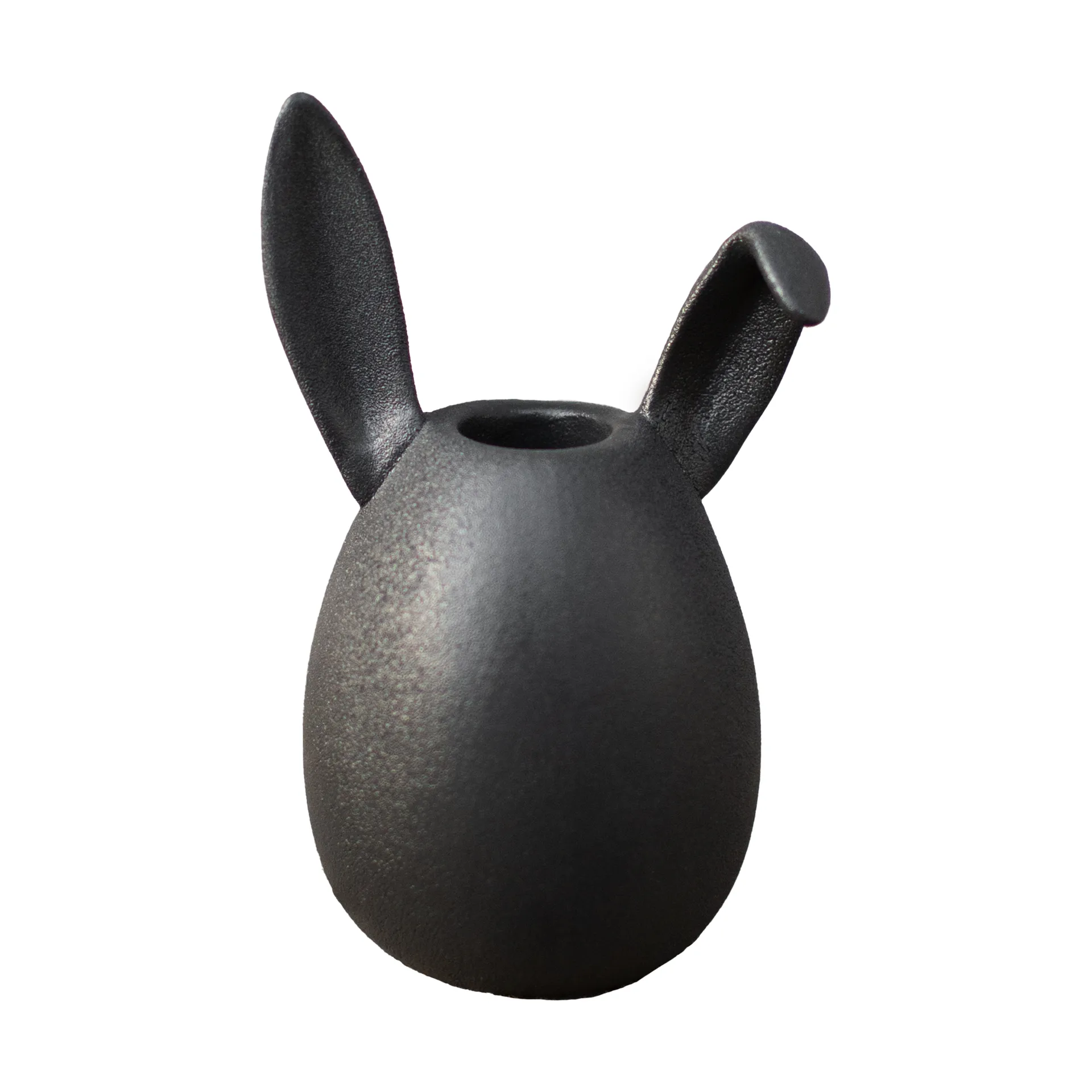 Rabbit candlestick 13 cm, Cast iron DBKD