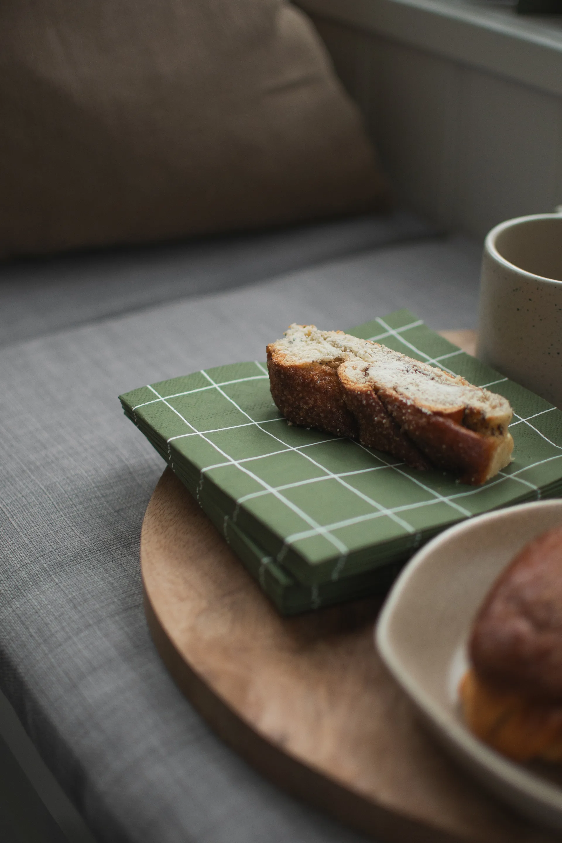 Square paper napkin 33x33 cm 20-pack, Green DBKD