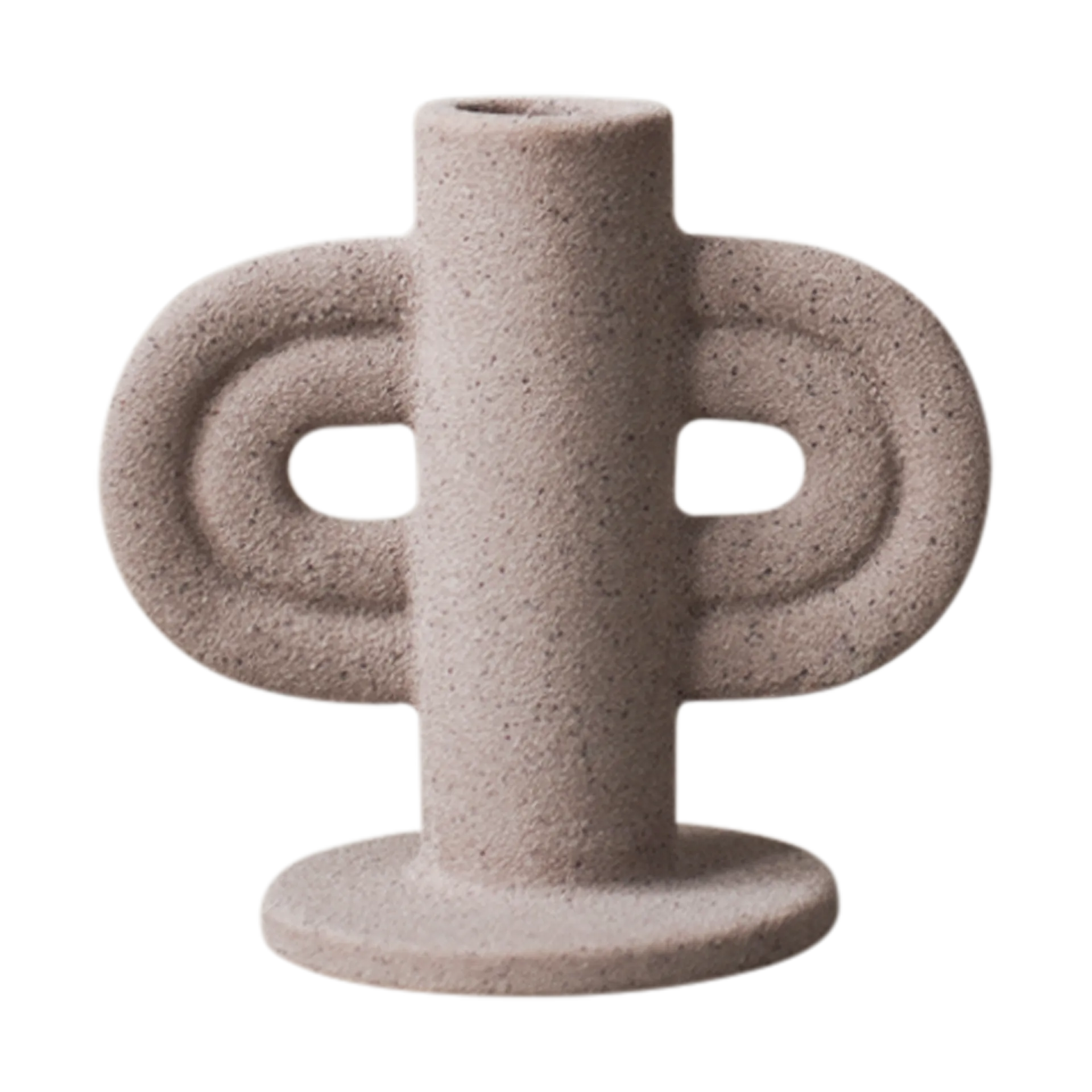 Swirl Similar candle holder, Nude DBKD