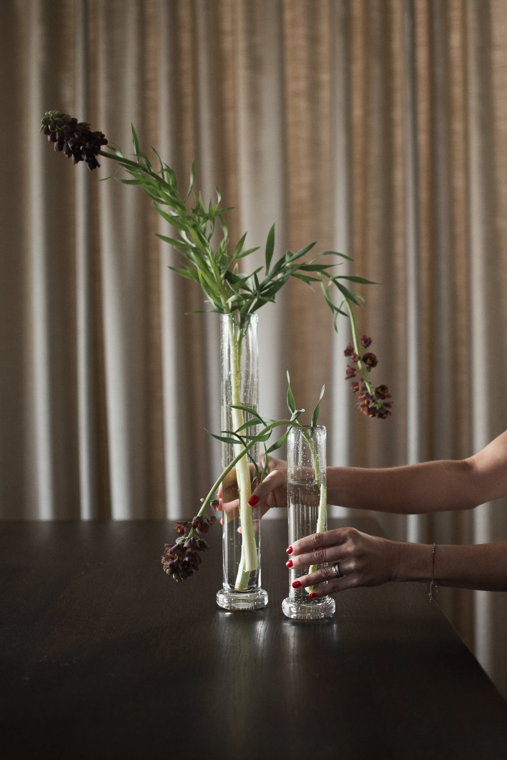 Tall vase, Clear, 25 cm DBKD