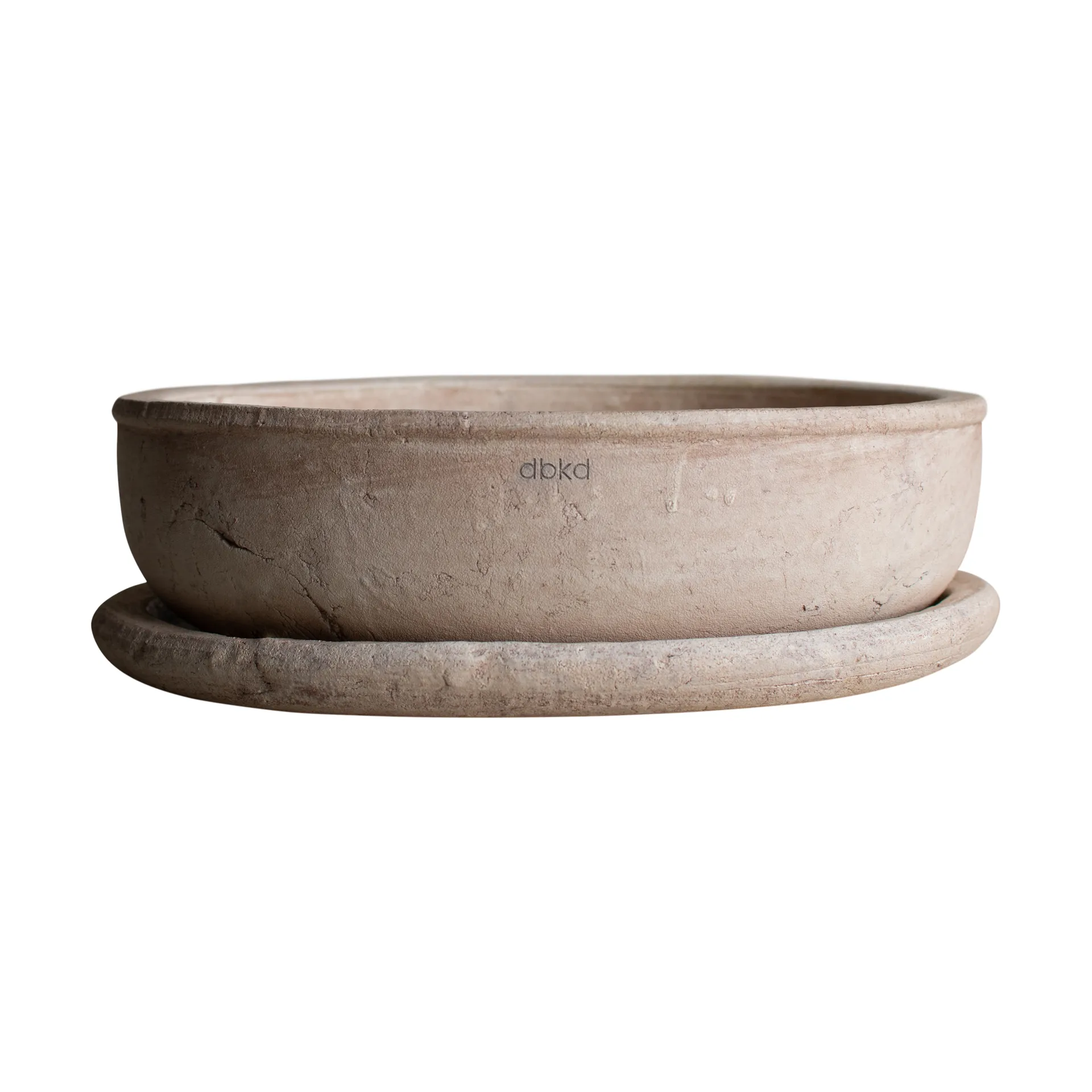 Terra bowl planter, Sand, Ø30x10.5 cm DBKD