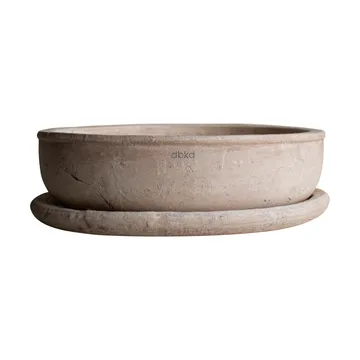 Terra bowl planter - Sand, Ø30x10.5 cm - DBKD