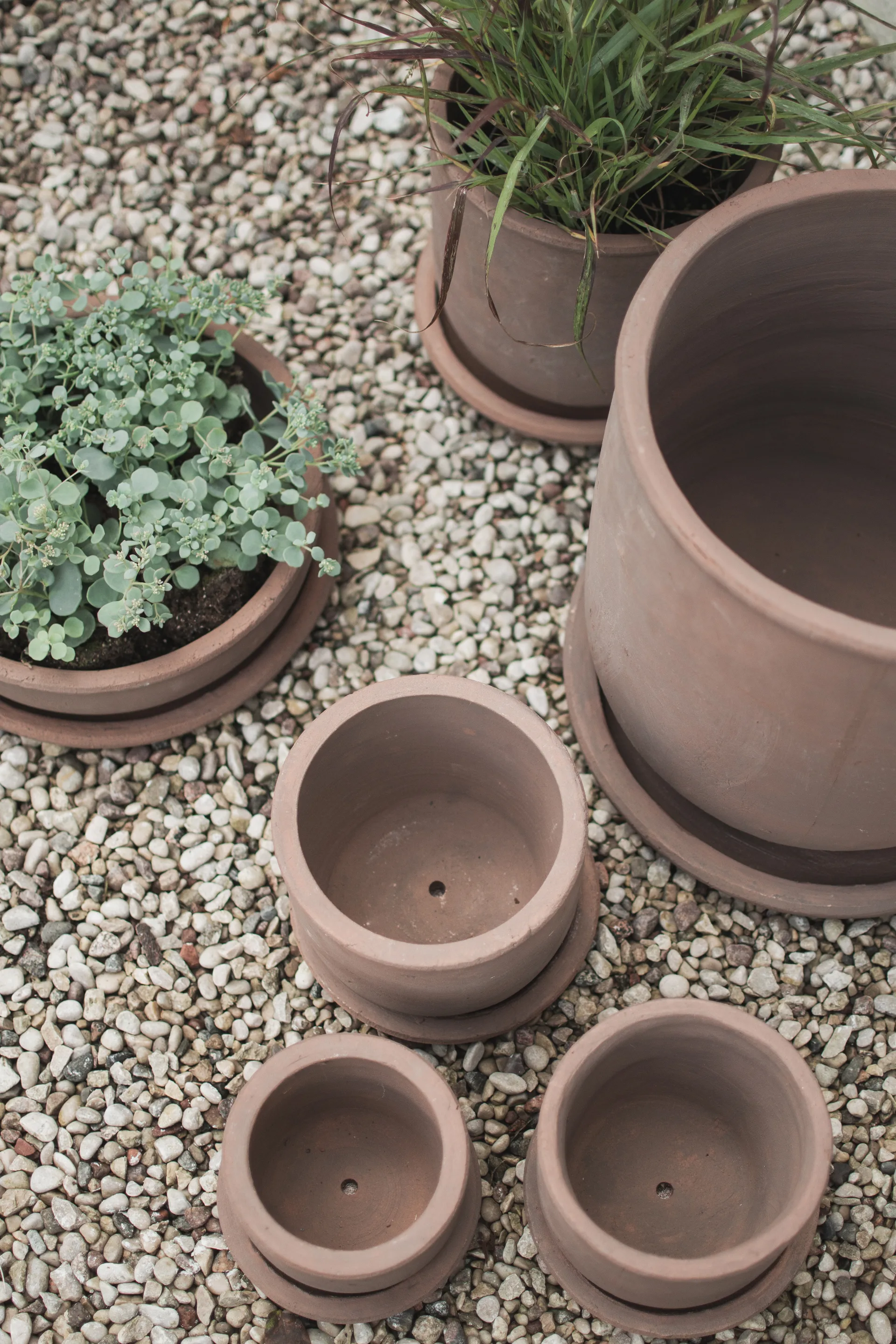 Terra pot, Brown, Ø16x16 cm DBKD
