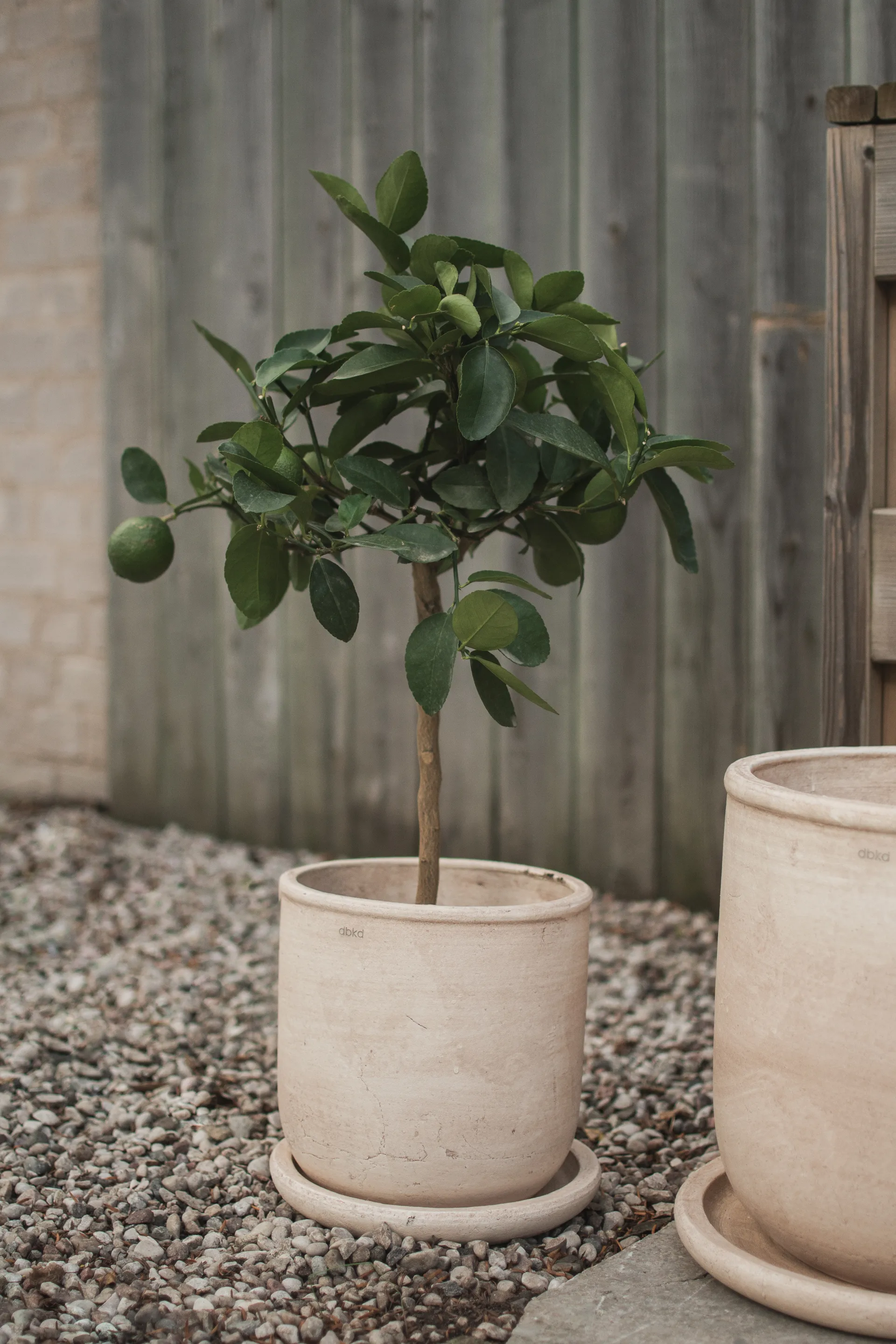 Terra pot, Sand, Ø23x26 cm DBKD