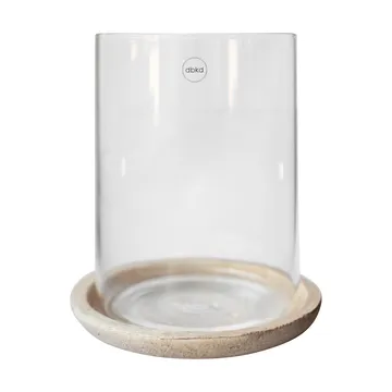 Terra tealight holder - Sand, 21.5 cm - DBKD