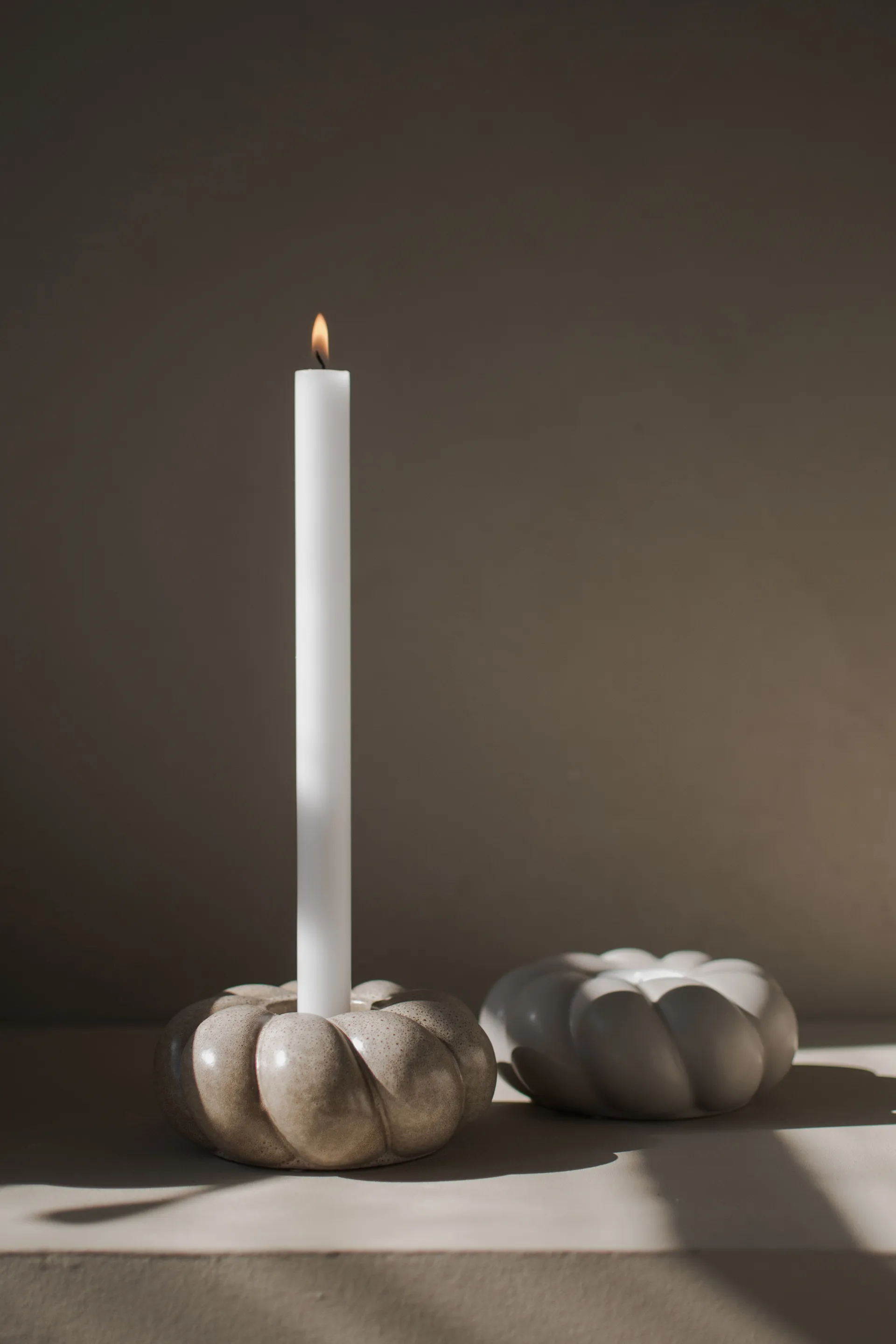 Twine candle lantern Ø14 cm, Beige DBKD