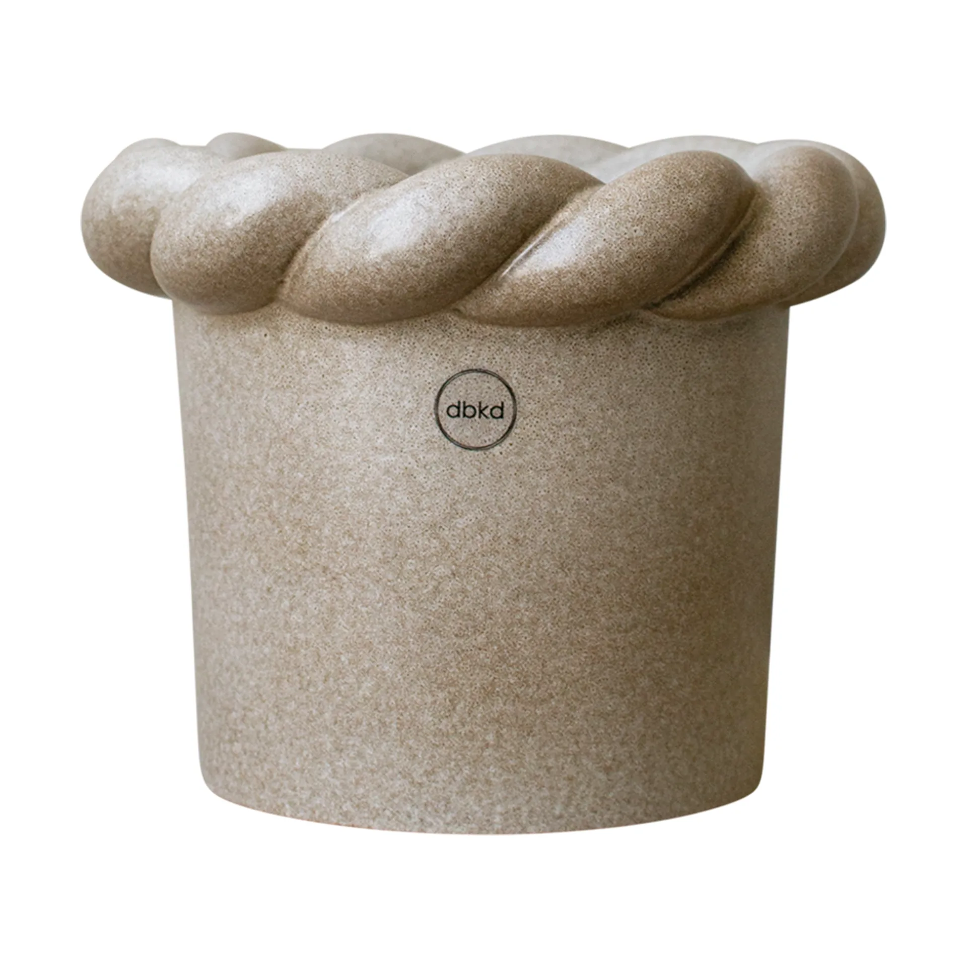 Twine flower pot Ø14 cm, Beige DBKD