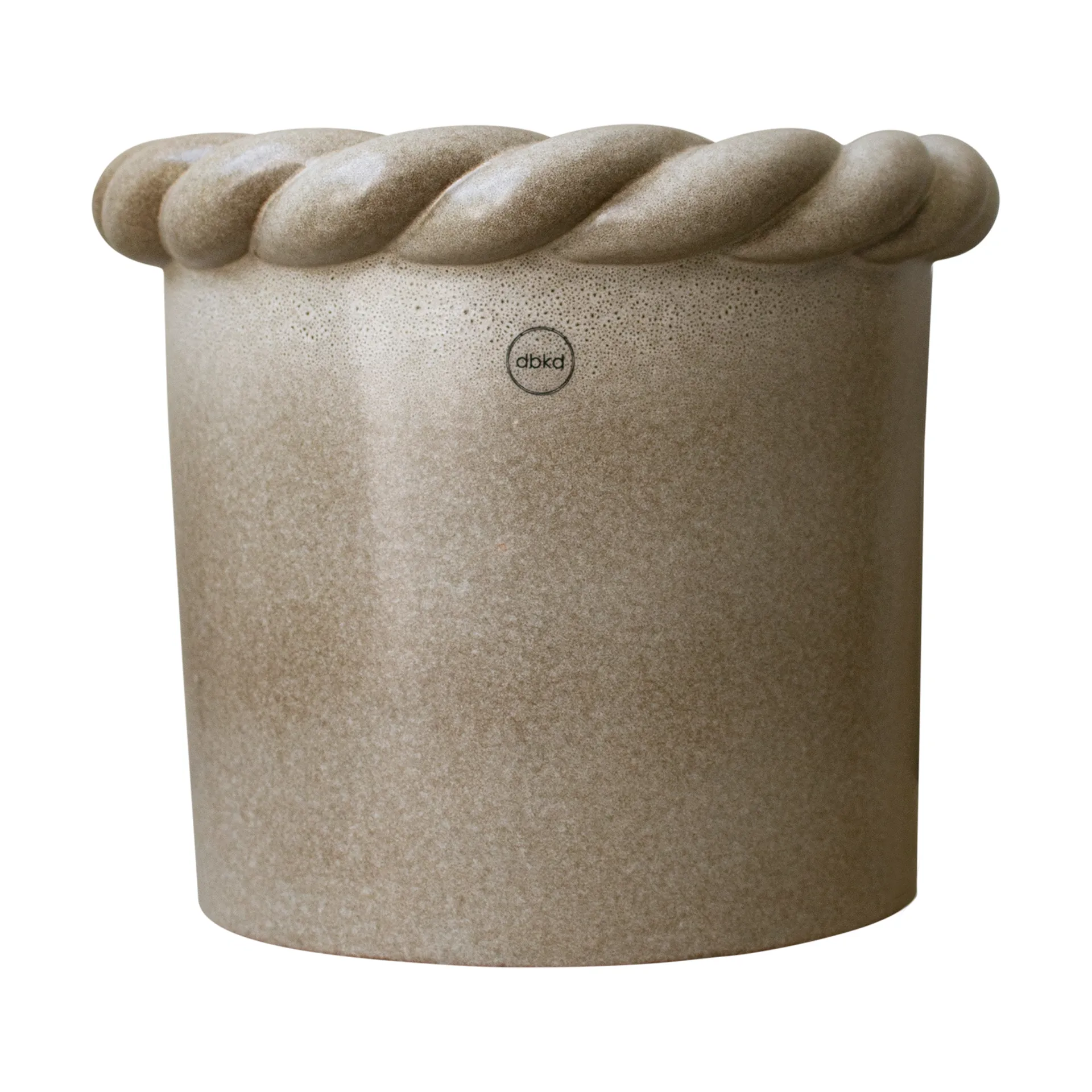 Twine flower pot Ø22 cm, Beige DBKD
