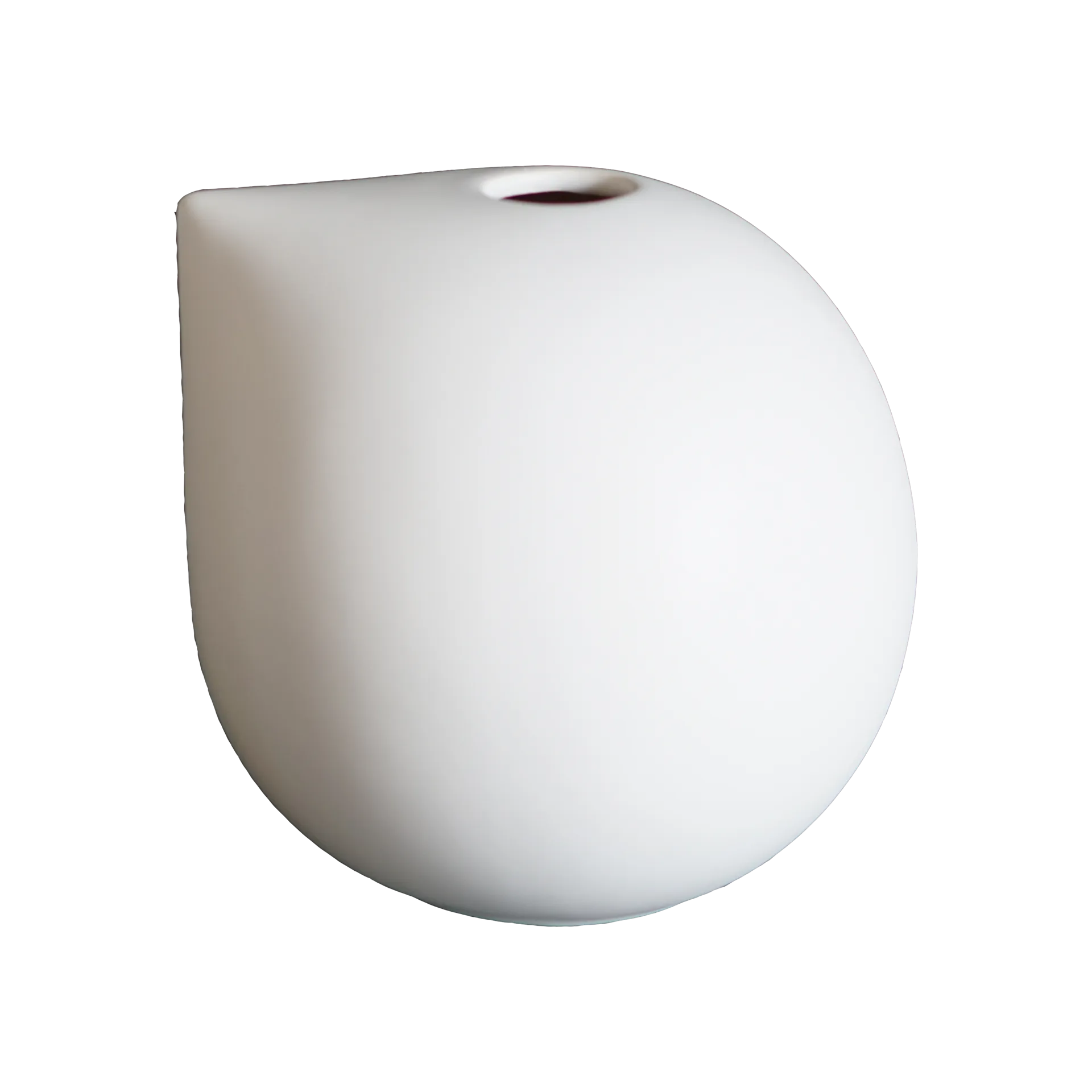 Vase Nib H15 cm, White DBKD