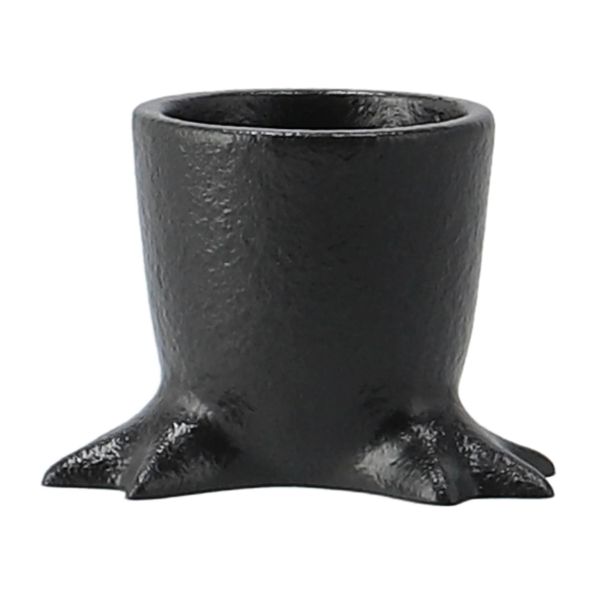 Walking Egg egg cup, Black DBKD