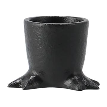 Walking Egg egg cup - Black - DBKD