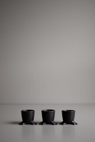 Walking Egg egg cup - Black - DBKD