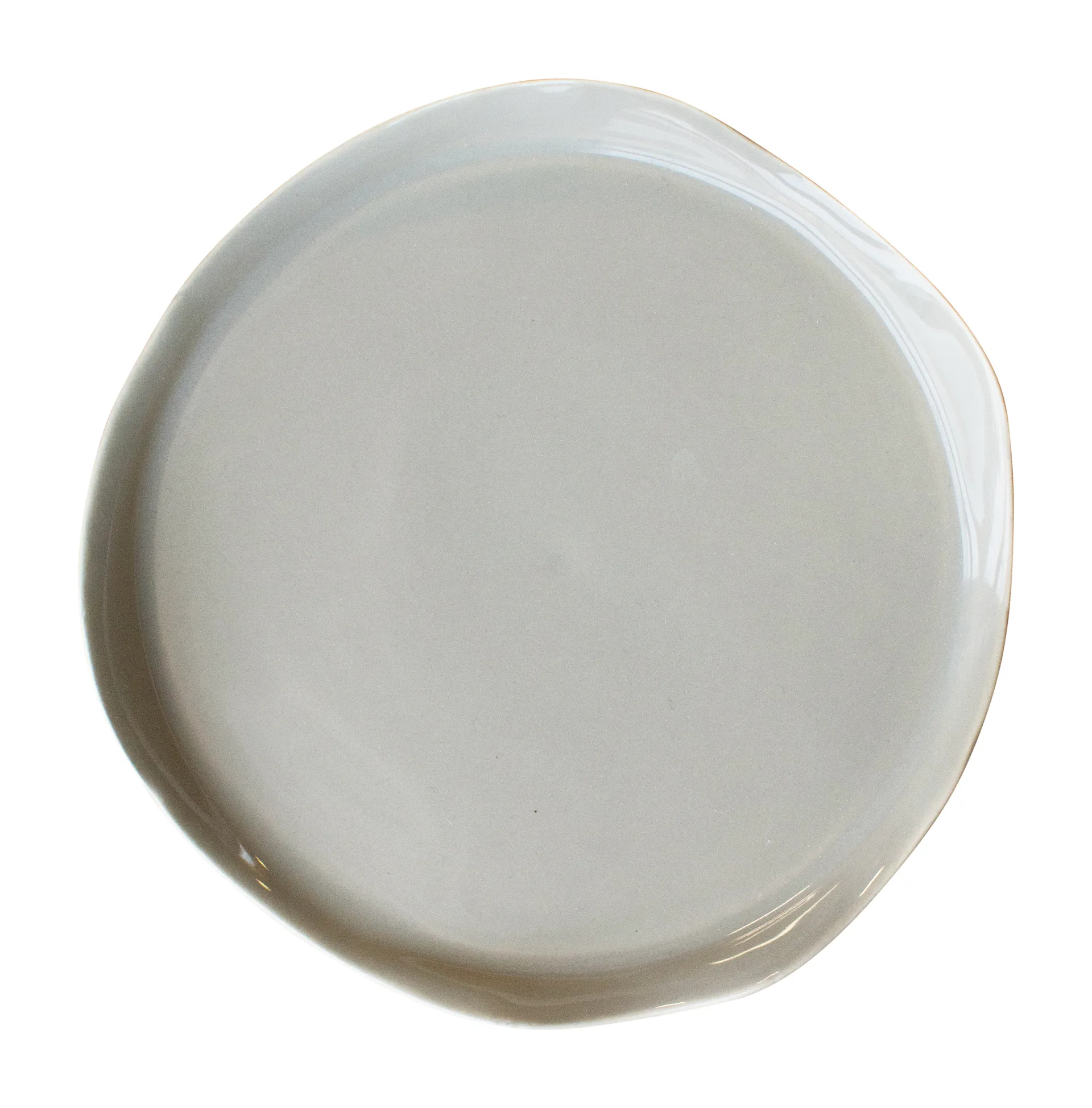 Wave saucer Ø16 cm, Shiny mole DBKD