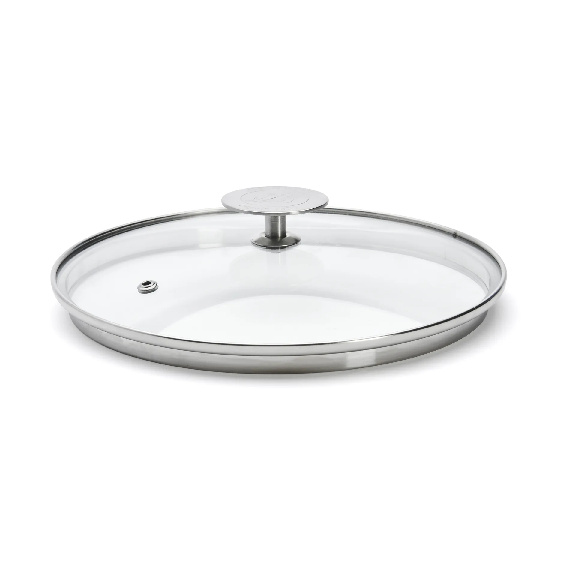 Alchimy glass lid deep ring, Ø20 cm De Buyer