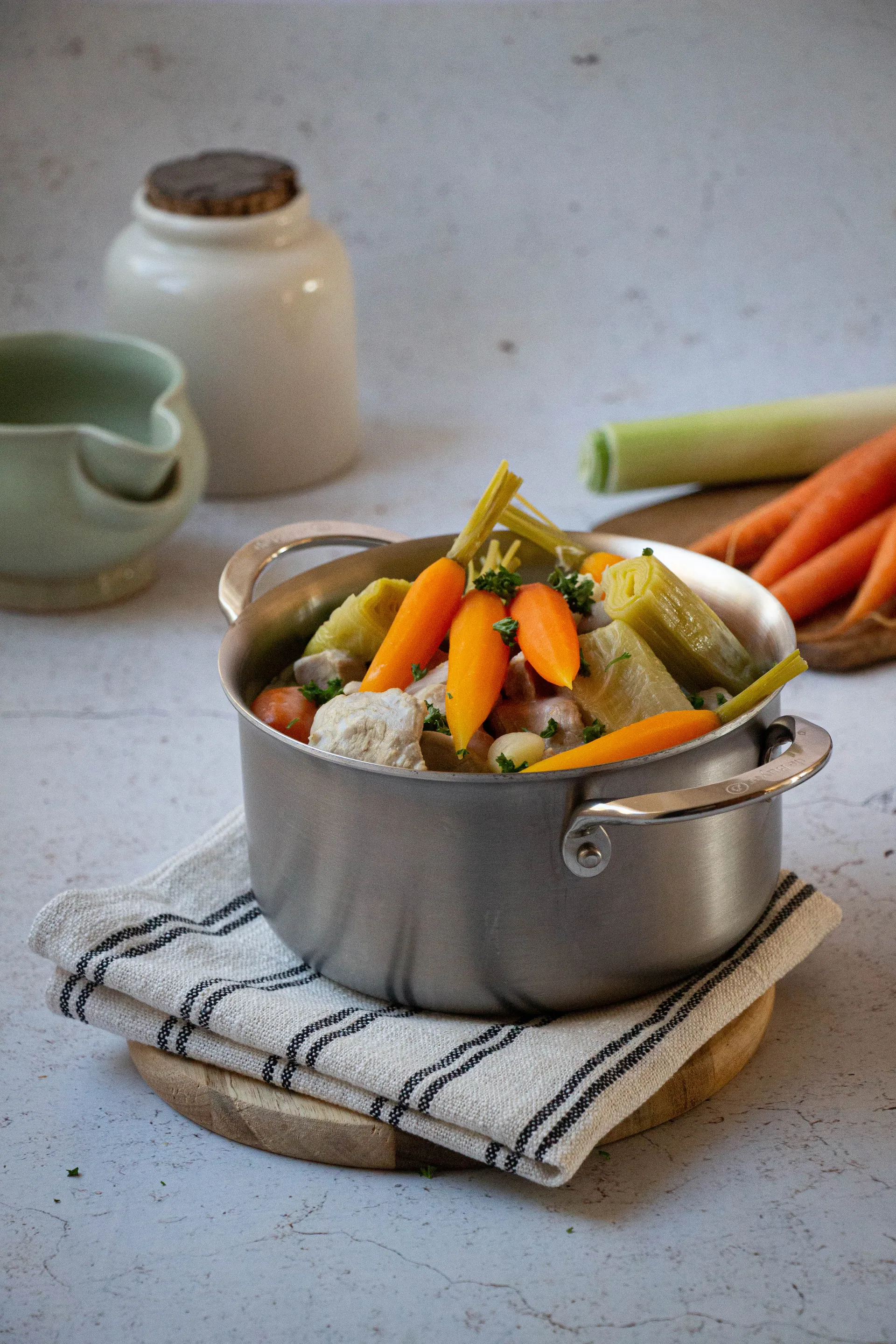 Alchimy pot without lid stainless steel, Ø24 cm De Buyer