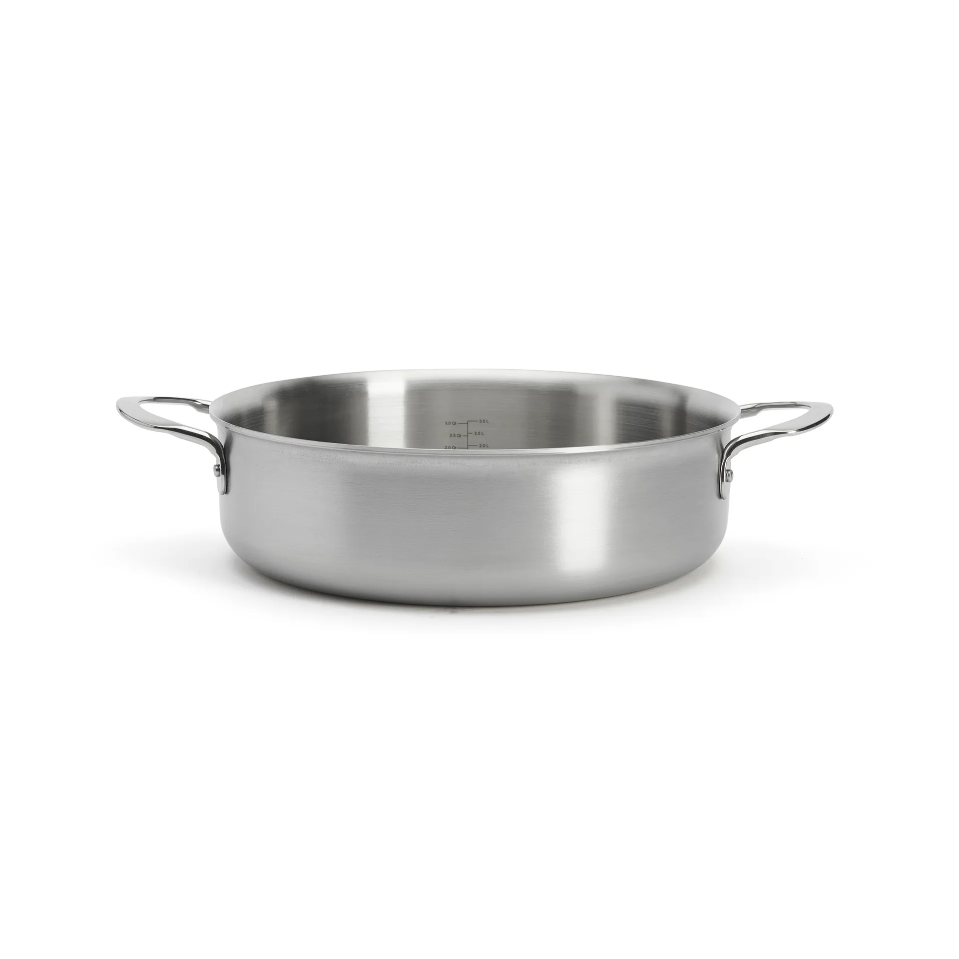 Alchimy rak saute pan stainless steel, Ø28 cm De Buyer