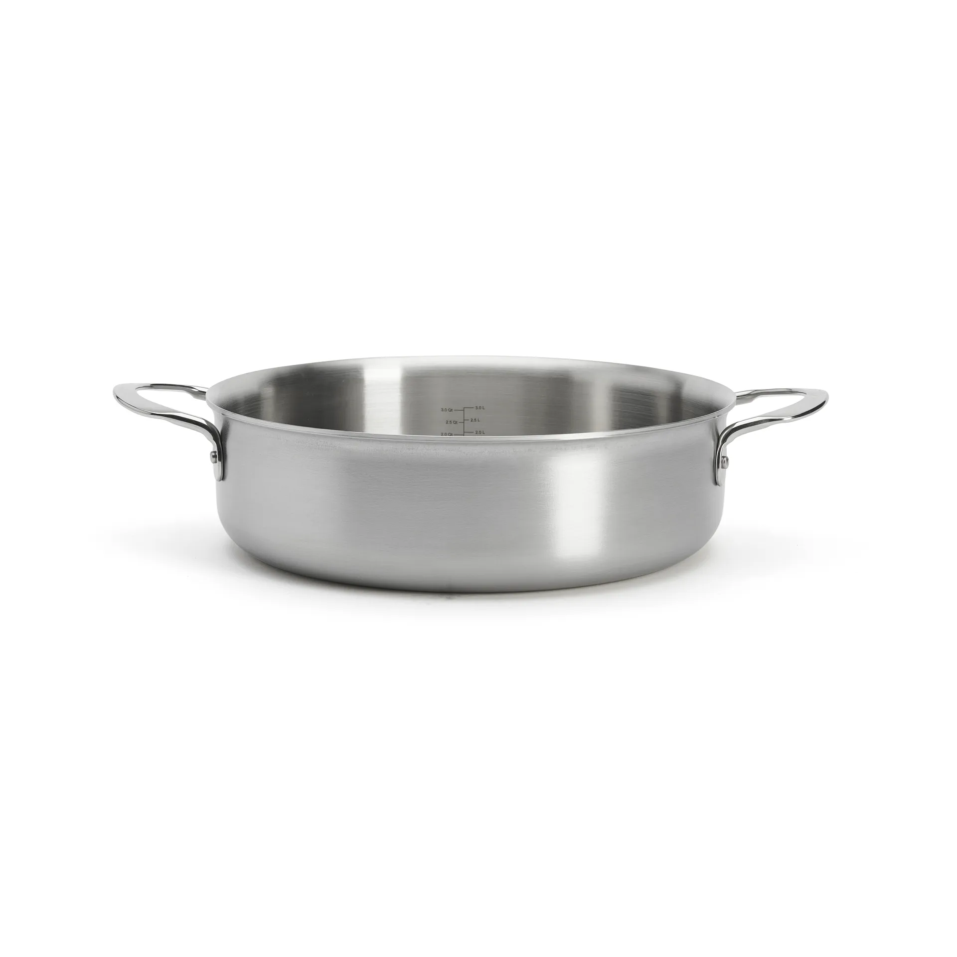 Alchimy rak saute pan stainless steel, Ø28 cm De Buyer